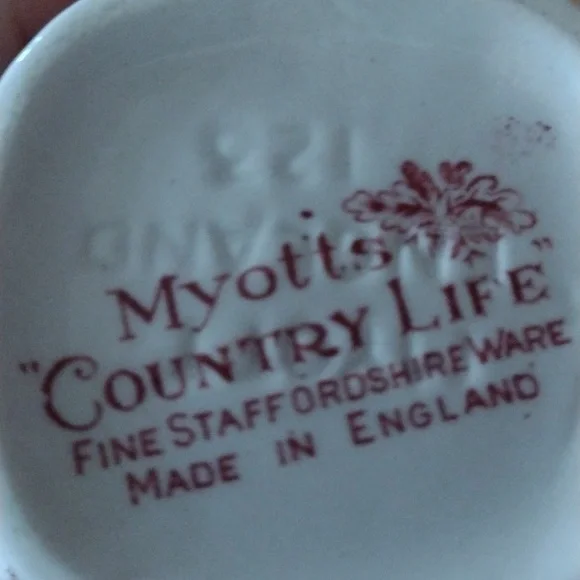 Myott's Country Life StaffordshireWare - Picture 11 of 11